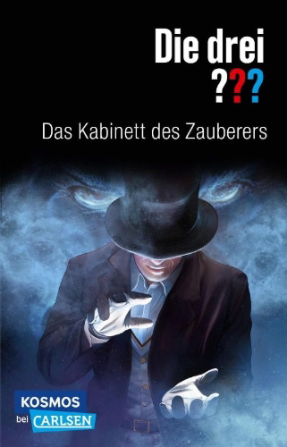 Buchcover und Innenansicht für das Buch: Die drei ???: Das Kabinett des Zauberers
