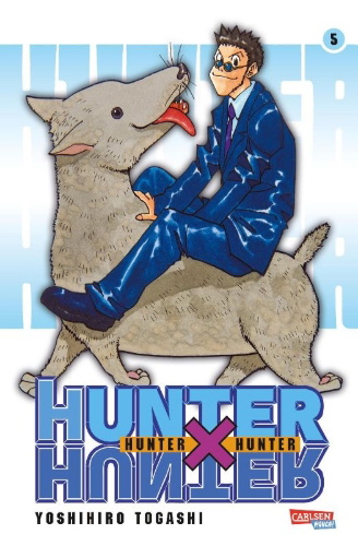 Buchcover und Innenansicht für das Buch: Hunter X Hunter