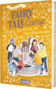 Buchcover und Innenansicht für das Buch: Fairy Tale Camp 4: Das Rätsel der Märchenmagie