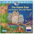 Buchcover und Innenansicht für das Buch: LESEMAUS 174: Die kleine Eule und andere Tiere der Nacht