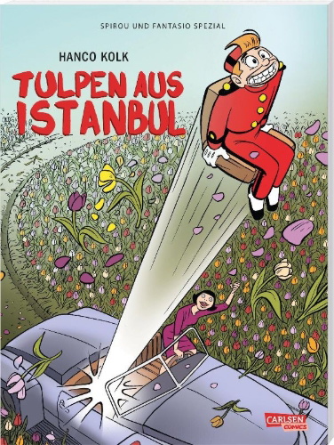 Buchcover und Innenansicht für das Buch: Spirou und Fantasio Spezial 40: Tulpen aus Istanbul