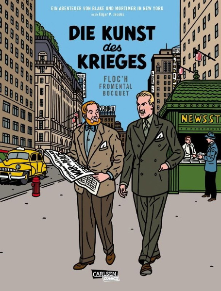 Buchcover und Innenansicht für das Buch: Un autre regard sur Blake & Mortimer - Tome 0. L'Art de la guerre