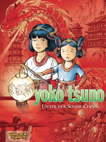 Buchcover und Innenansicht für das Buch: Yoko Tsuno
