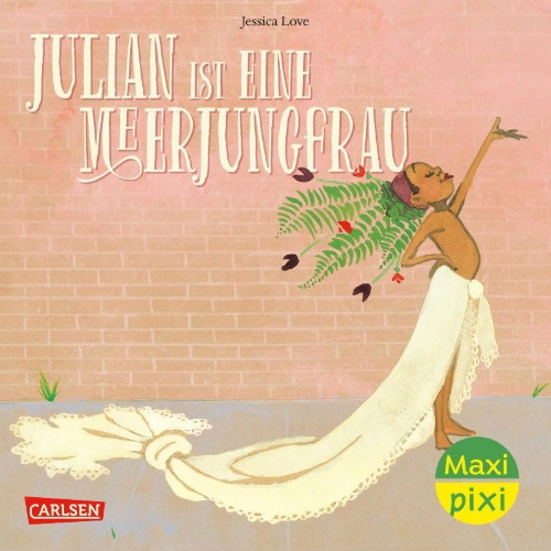 Buchcover und Innenansicht für das Buch: Maxi Pixi 216: VE 5 Julian ist eine Meerjungfrau (5 Exemplare)