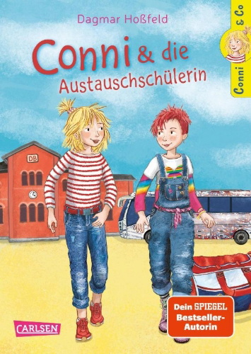 Buchcover und Innenansicht für das Buch: Conni & Co 3: Conni und die Austauschschülerin