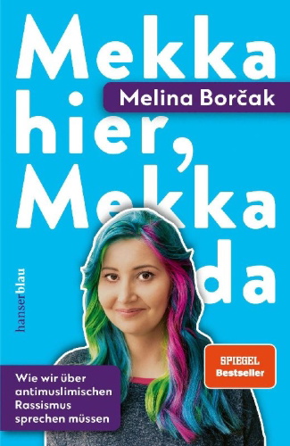 Buchcover und Innenansicht für das Buch: Mekka hier, Mekka da
