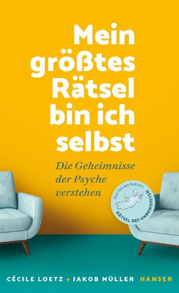 Buchcover und Innenansicht für das Buch: Mein größtes Rätsel bin ich selbst