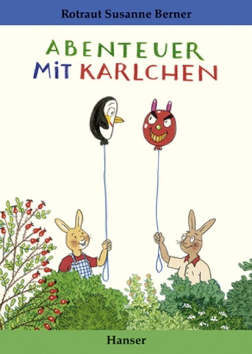 Buchcover und Innenansicht für das Buch: Abenteuer mit Karlchen