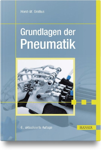 Buchcover und Innenansicht für das Buch: Grundlagen der Pneumatik