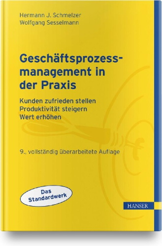 Buchcover und Innenansicht für das Buch: Geschäftsprozessmanagement in der Praxis