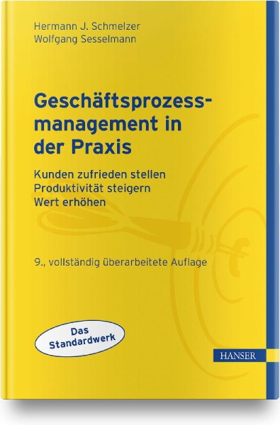 Buchcover und Innenansicht für das Buch: Geschäftsprozessmanagement in der Praxis
