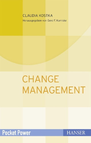 Buchcover und Innenansicht für das Buch: Change Management