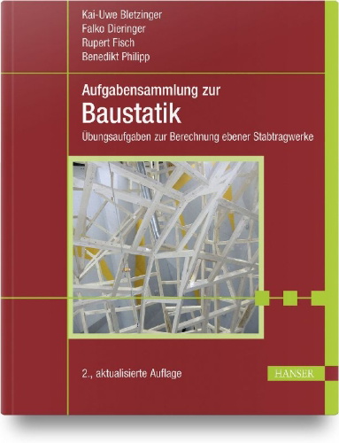 Buchcover und Innenansicht für das Buch: Aufgabensammlung zur Baustatik