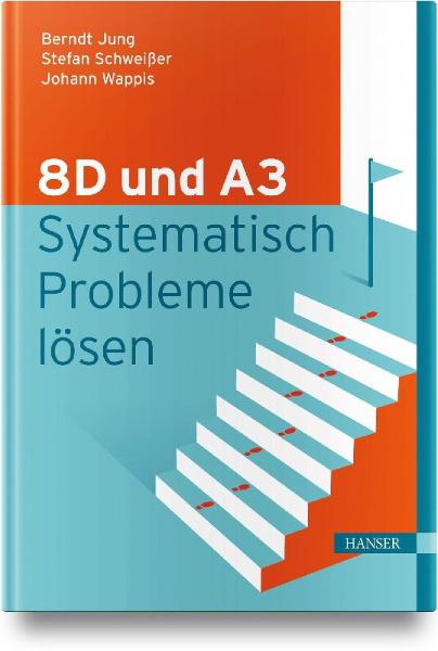 Buchcover und Innenansicht für das Buch: 8D und A3 - Systematisch Probleme lösen