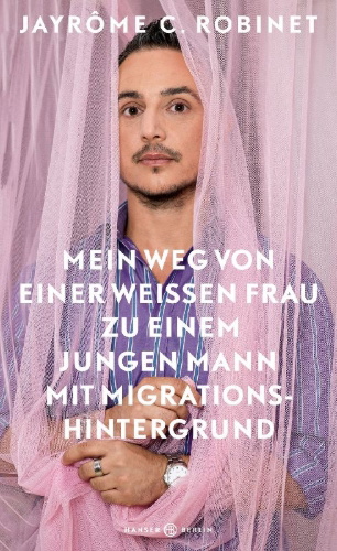 Buchcover und Innenansicht für das Buch: Mein Weg von einer weißen Frau zu einem jungen Mann mit Migrationshintergrund