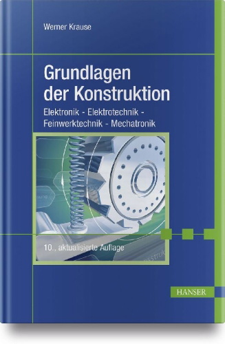 Buchcover und Innenansicht für das Buch: Grundlagen der Konstruktion