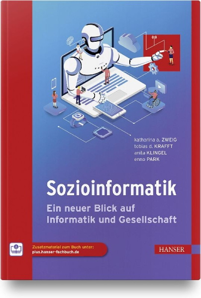 Buchcover und Innenansicht für das Buch: Sozioinformatik