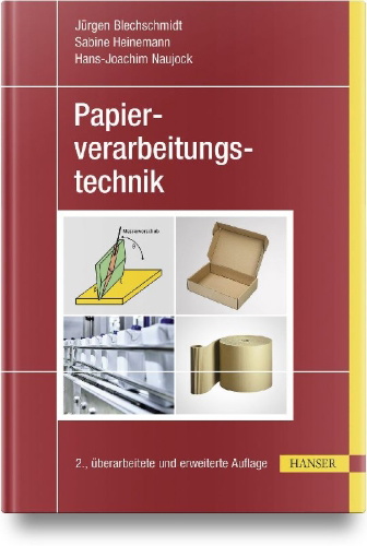 Buchcover und Innenansicht für das Buch: Papierverarbeitungstechnik