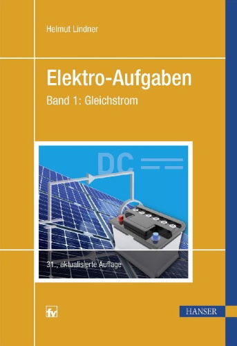 Buchcover und Innenansicht für das Buch: Elektro-Aufgaben Band 1