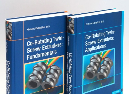 Buchcover und Innenansicht für das Buch: Co-Rotating Twin-Screw Extruders - Two Volume Set