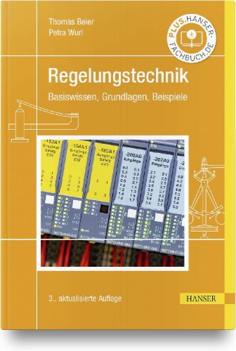 Buchcover und Innenansicht für das Buch: Regelungstechnik