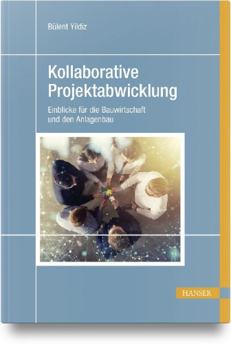 Buchcover und Innenansicht für das Buch: Kollaborative Projektabwicklung