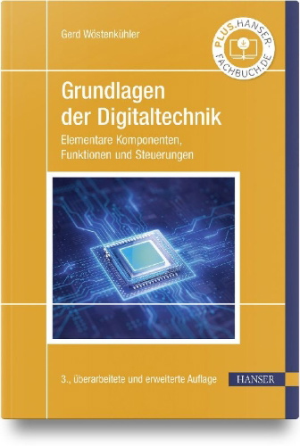 Buchcover und Innenansicht für das Buch: Grundlagen der Digitaltechnik