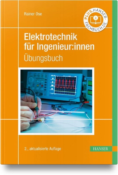 Buchcover und Innenansicht für das Buch: Elektrotechnik für Ingenieur:innen