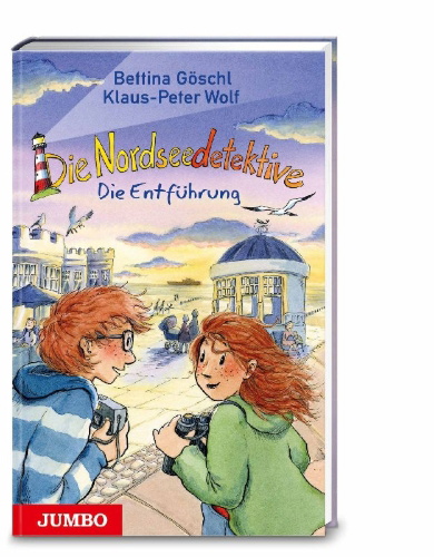 Buchcover und Innenansicht für das Buch: Die Nordseedetektive. Die Entführung