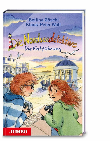 Buchcover und Innenansicht für das Buch: Die Nordseedetektive. Die Entführung