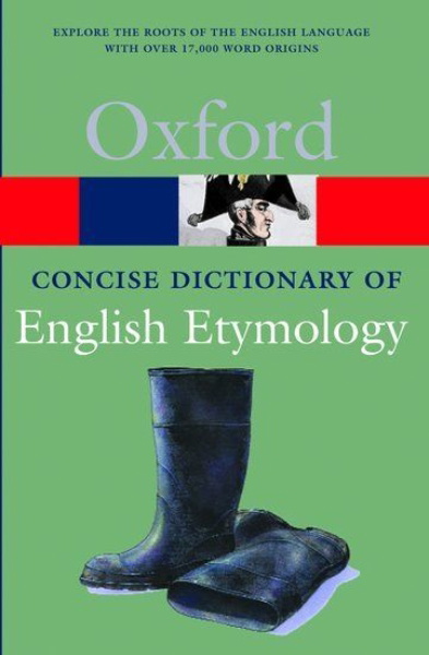 Buchcover und Innenansicht für das Buch: The Concise Oxford Dictionary of English Etymology