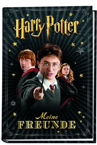 Buchcover und Innenansicht für das Buch: Harry Potter: Meine Freunde