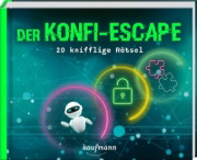 Buchcover und Innenansicht für das Buch: Der Konfi-Escape - 20 knifflige Rätsel