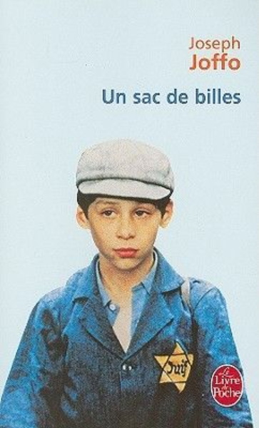 Buchcover und Innenansicht für das Buch: Un sac de billes