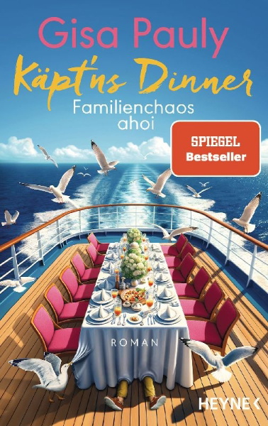Buchcover und Innenansicht für das Buch: Käpt'ns Dinner
