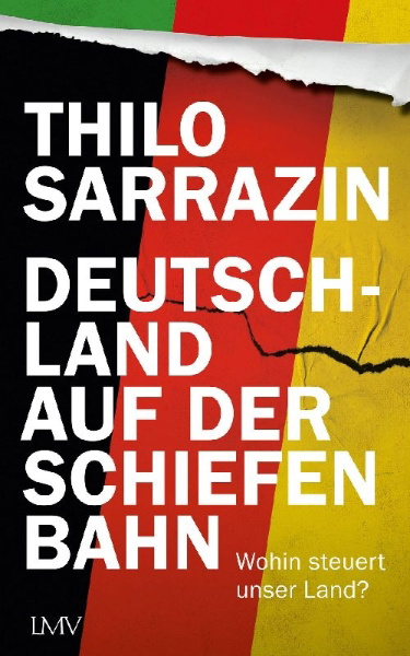 Buchcover und Innenansicht für das Buch: Deutschland auf der schiefen Bahn