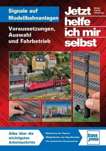 Buchcover und Innenansicht für das Buch: Signale auf Modellbahnanlagen