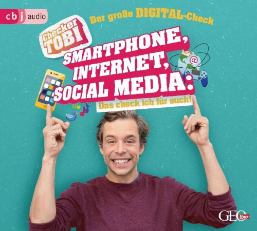 Buchcover und Innenansicht für das Buch: Checker Tobi - Der große Digital-Check: Smartphone, Internet, Social Media - Das check ich für euch!