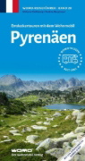 Buchcover und Innenansicht für das Buch: Entdeckertouren mit dem Wohnmobil Pyrenäen