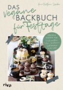 Buchcover und Innenansicht für das Buch: Das vegane Backbuch für Festtage