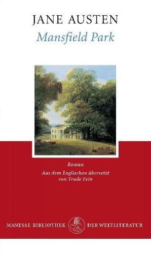 Buchcover und Innenansicht für das Buch: Mansfield Park