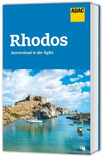 Buchcover und Innenansicht für das Buch: ADAC Reiseführer Rhodos
