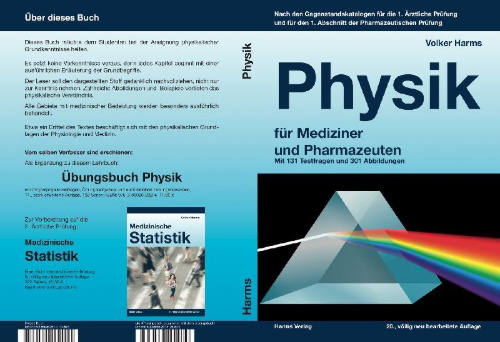 Buchcover und Innenansicht für das Buch: Physik für Mediziner und Pharmazeuten