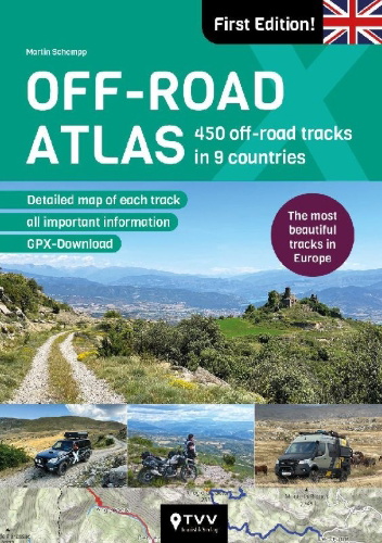 Buchcover und Innenansicht für das Buch: OFF-ROAD ATLAS (english edition)