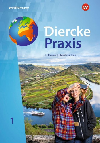 Buchcover und Innenansicht für das Buch: Diercke Praxis SI 1. Schulbuch. Arbeits- und Lernbuch für Gymnasien in Rheinland-Pfalz