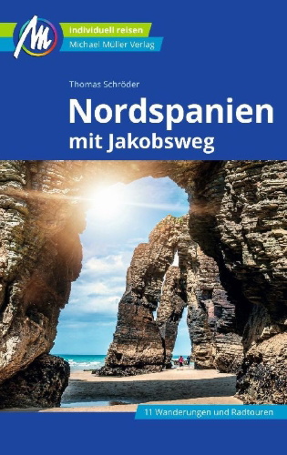 Buchcover und Innenansicht für das Buch: Nordspanien Reiseführer Michael Müller Verlag