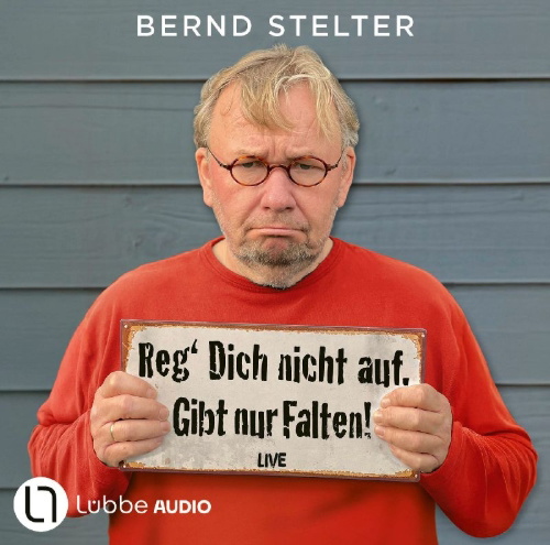 Buchcover und Innenansicht für das Buch: Reg' Dich nicht auf. Gibt nur Falten!
