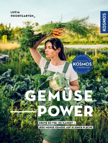 Buchcover und Innenansicht für das Buch: Gemüsepower
