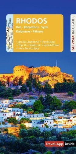 Buchcover und Innenansicht für das Buch: GO VISTA: Reiseführer Rhodos