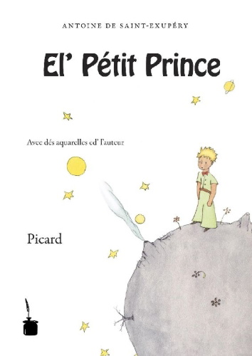 Buchcover und Innenansicht für das Buch: Le Petit Prince